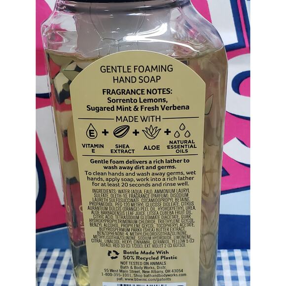 BBW Limoncello Gentle Foaming Hand Soap - 2 Pack - Picture 2 of 2